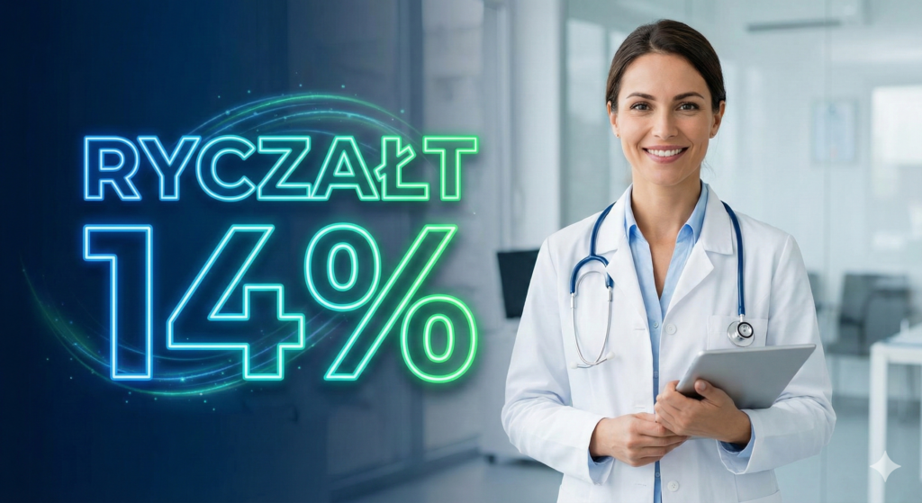 lekarz na ryczałcie 14%