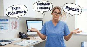 pielęgniarka na kontrakcie jaka forma opodatkowania